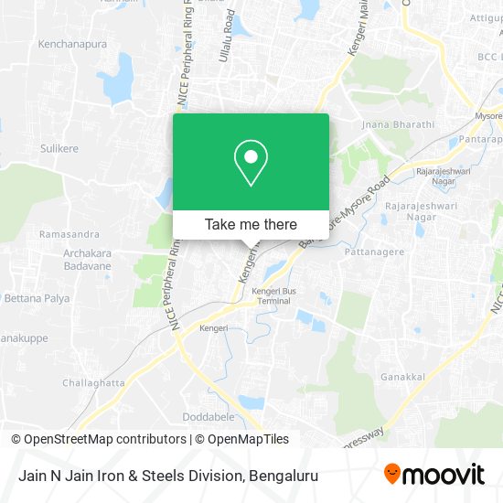 Jain N Jain Iron & Steels Division map