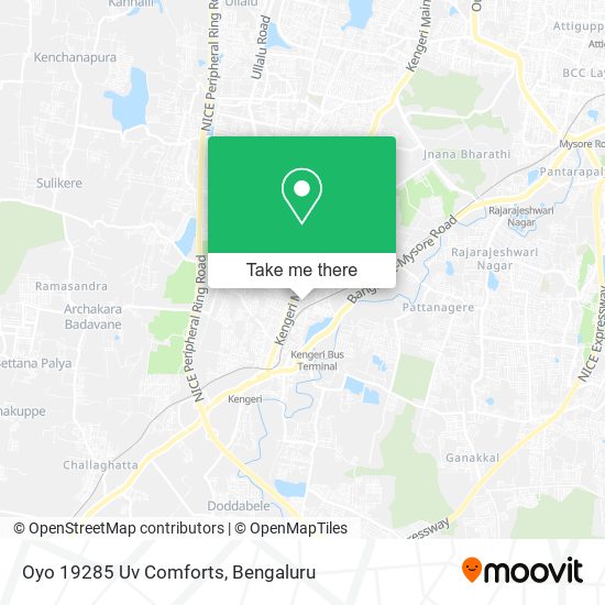 Oyo 19285 Uv Comforts map