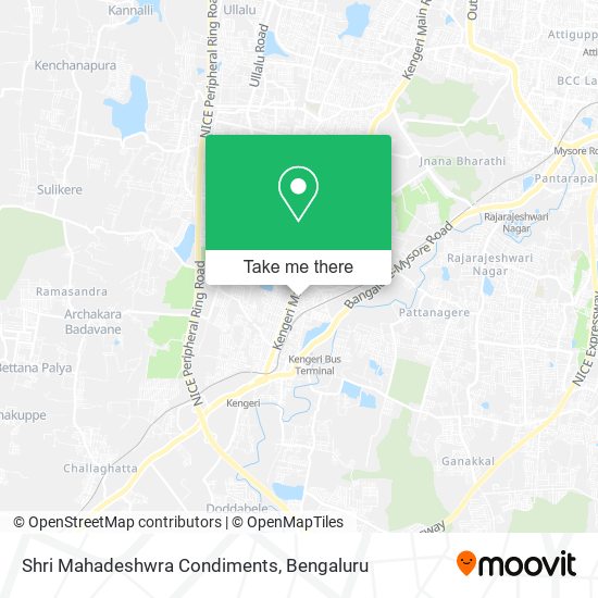 Shri Mahadeshwra Condiments map