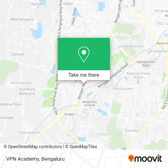 VPN Academy map