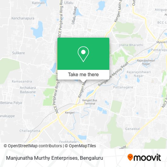 Manjunatha Murthy Enterprises map