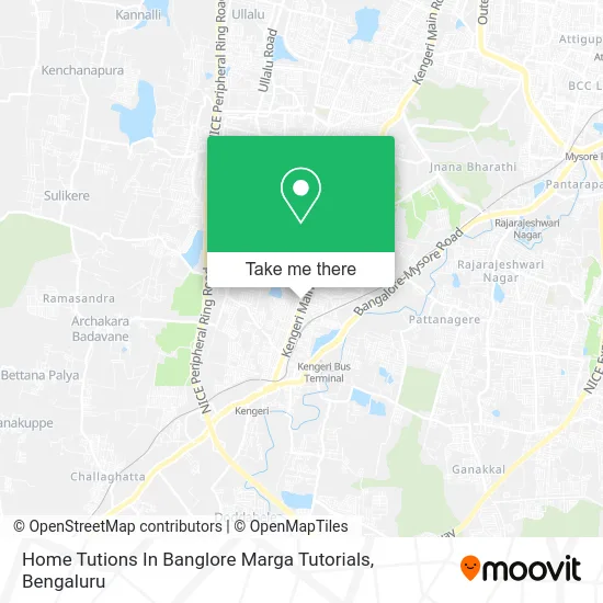 Home Tutions In Banglore Marga Tutorials map