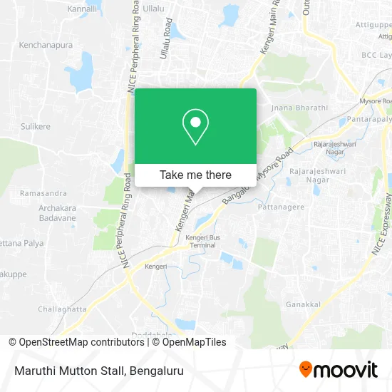 Maruthi Mutton Stall map