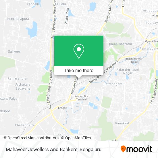 Mahaveer Jewellers And Bankers map
