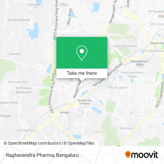 Raghavendra Pharma map