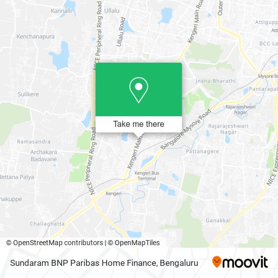 Sundaram BNP Paribas Home Finance map