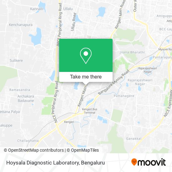 Hoysala Diagnostic Laboratory map