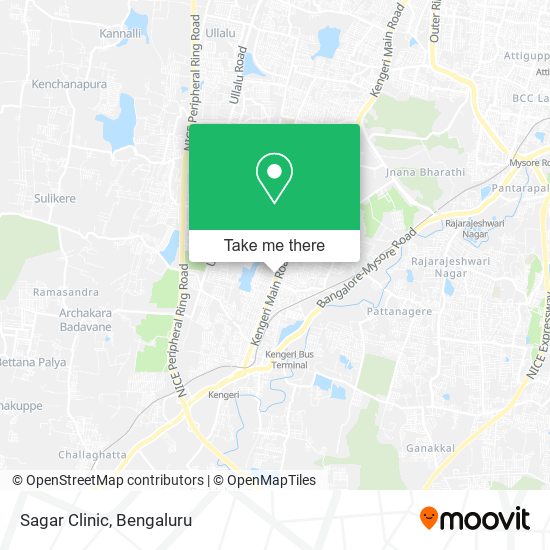 Sagar Clinic map