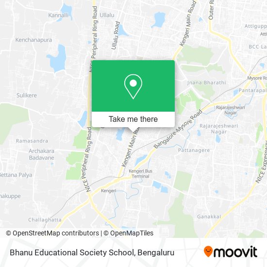 Bhanu Educational Society School map