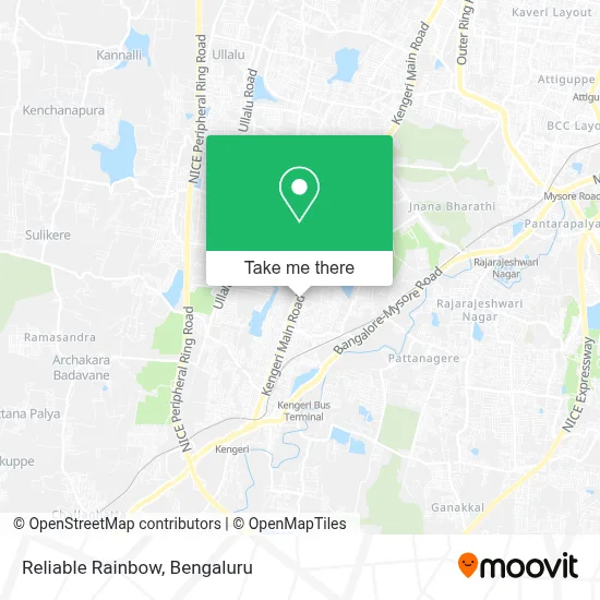 Reliable Rainbow map