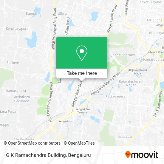G K Ramachandra Building map