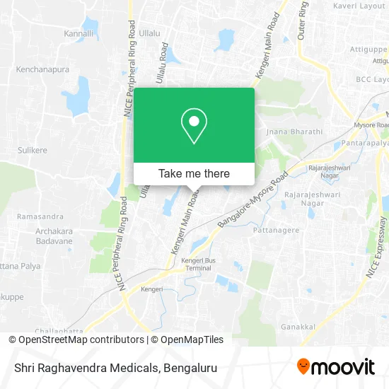 Shri Raghavendra Medicals map