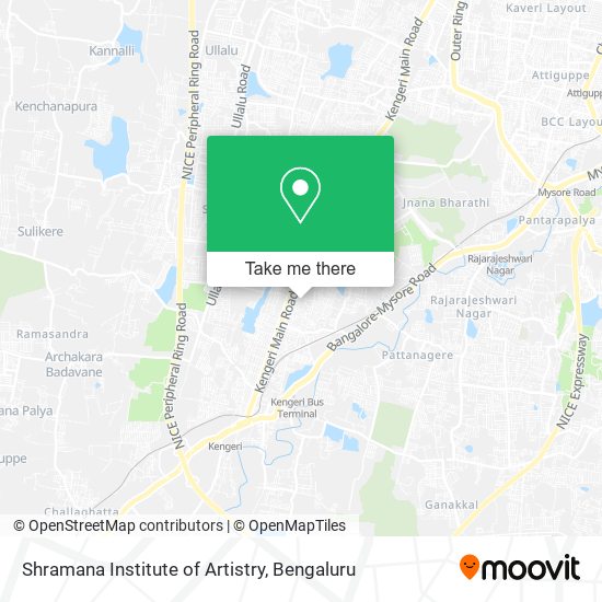 Shramana Institute of Artistry map
