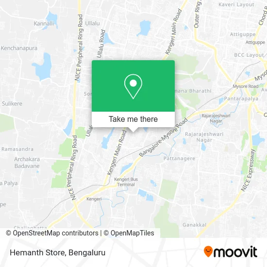 Hemanth Store map