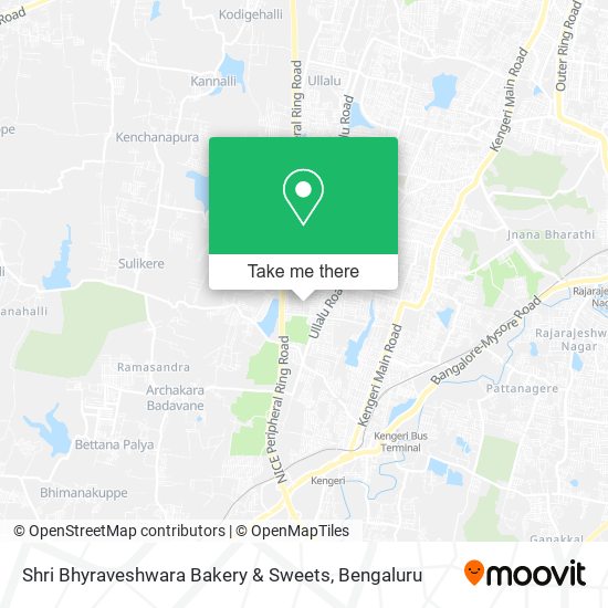 Shri Bhyraveshwara Bakery & Sweets map