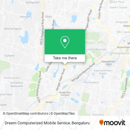 Dreem Computerized Mobile Service map