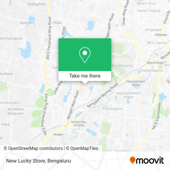 New Lucky Store map