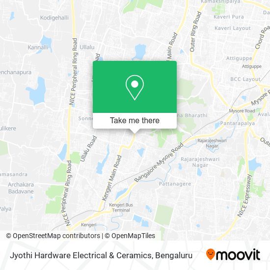 Jyothi Hardware Electrical & Ceramics map