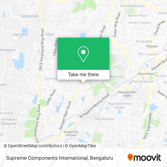 Supreme Components International map