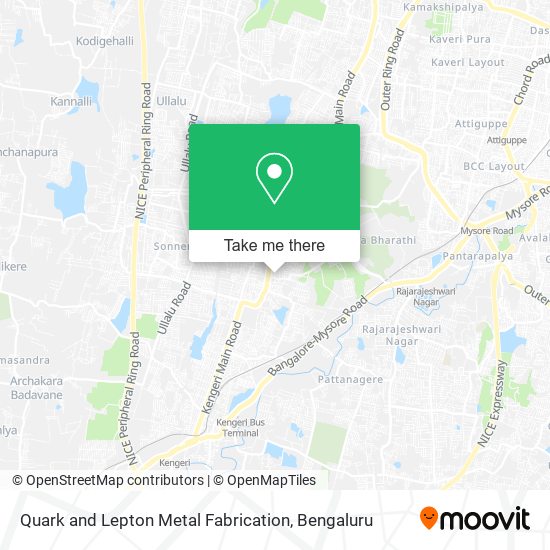 Quark and Lepton Metal Fabrication map