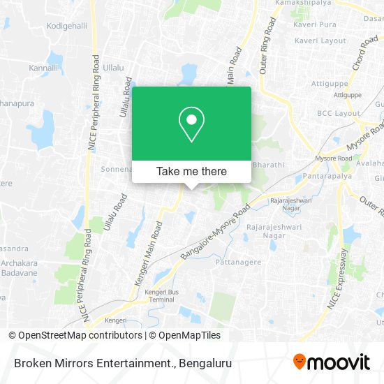 Broken Mirrors Entertainment. map