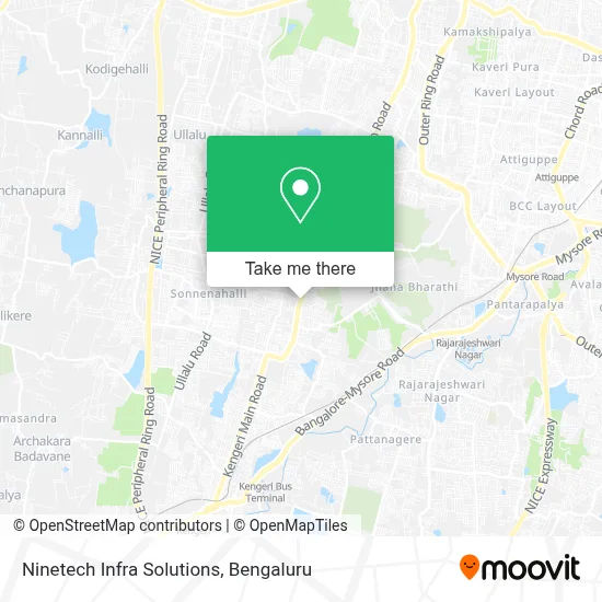 Ninetech Infra Solutions map