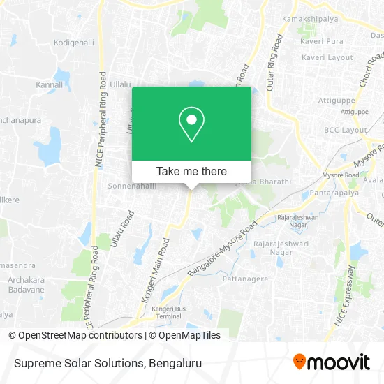 Supreme Solar Solutions map