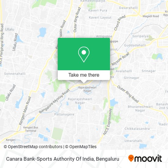 Canara Bank-Sports Authority Of India map