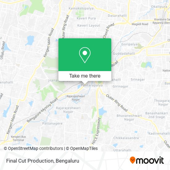 Final Cut Production map