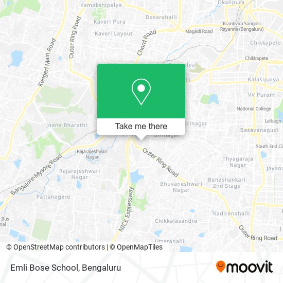 Emli Bose School map