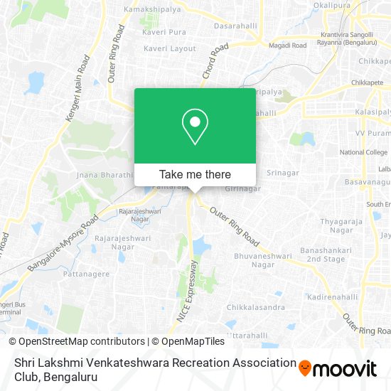 Shri Lakshmi Venkateshwara Recreation Association Club map