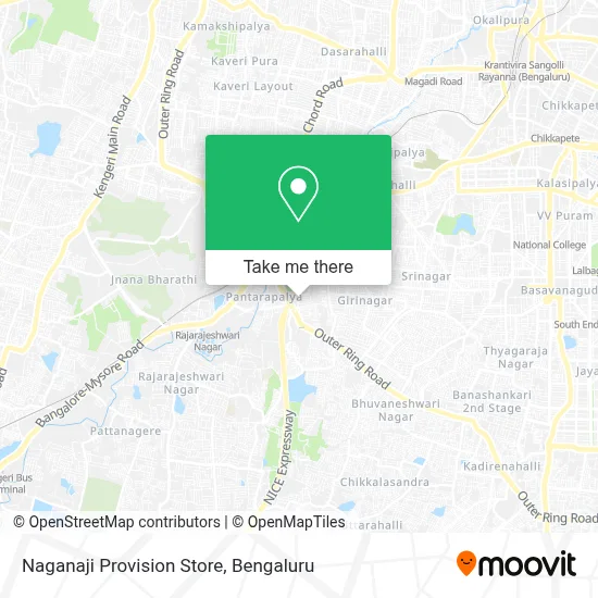 Naganaji Provision Store map