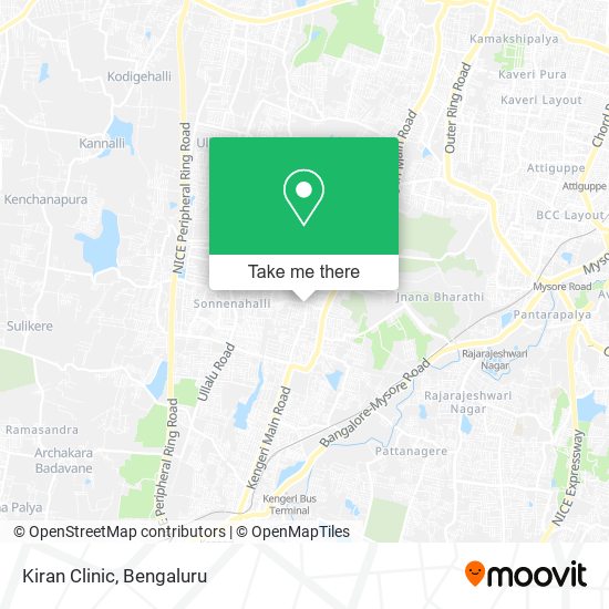 Kiran Clinic map