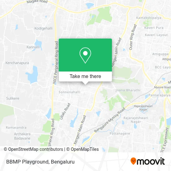 BBMP Playground map