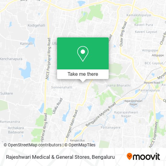 Rajeshwari Medical & General Stores map