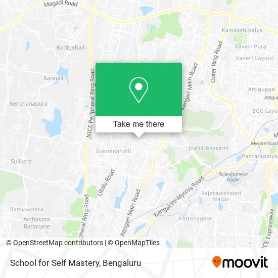 School for Self Mastery map