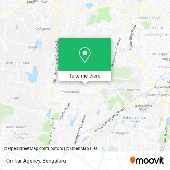 Omkar Agency map