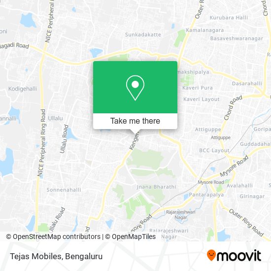 Tejas Mobiles map