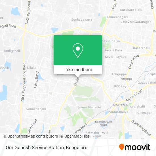 Om Ganesh Service Station map