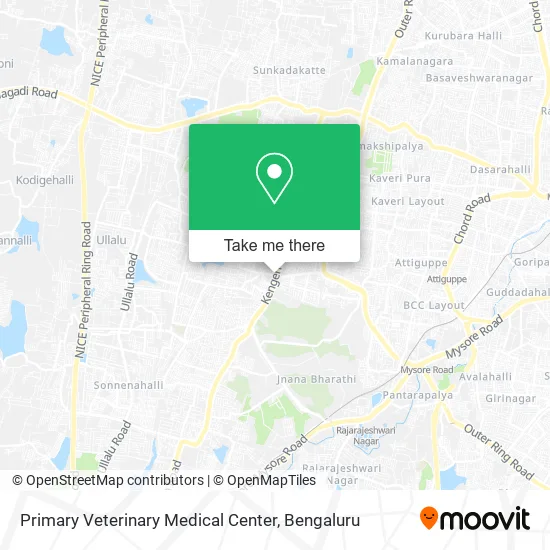 Primary Veterinary Medical Center map