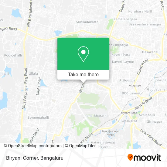 Biryani Corner map