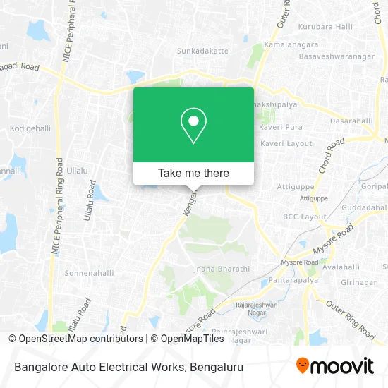 Bangalore Auto Electrical Works map