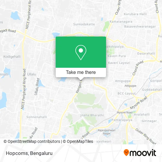 Hopcoms map