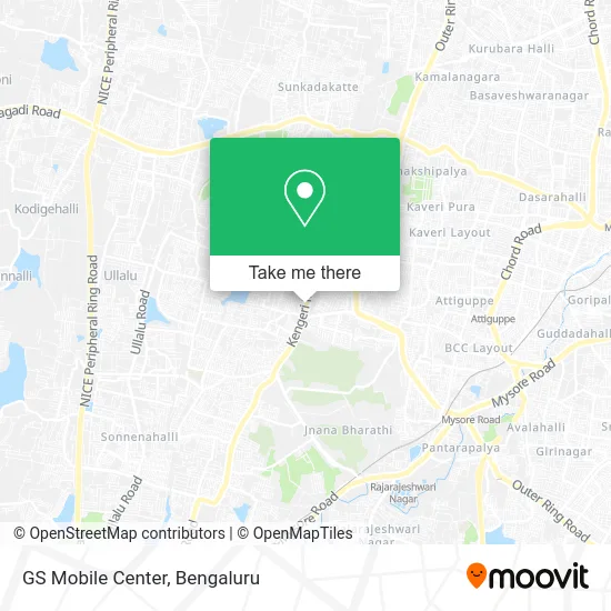 GS Mobile Center map