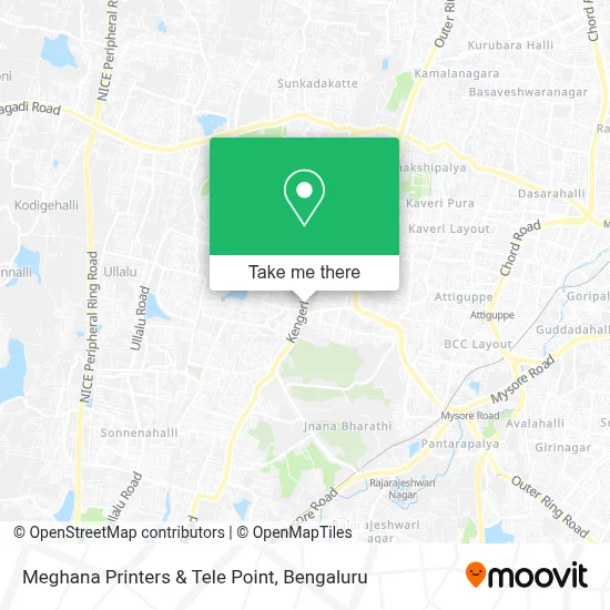 Meghana Printers & Tele Point map