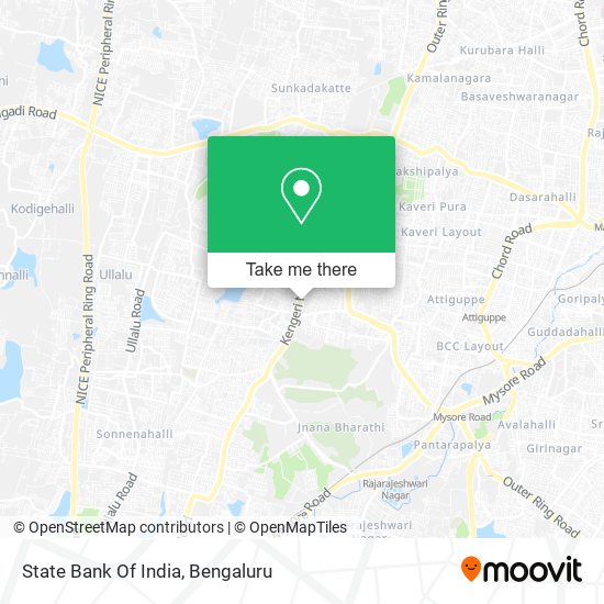 State Bank Of India map
