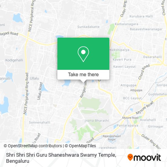 Shri Shri Shri Guru Shaneshwara Swamy Temple map