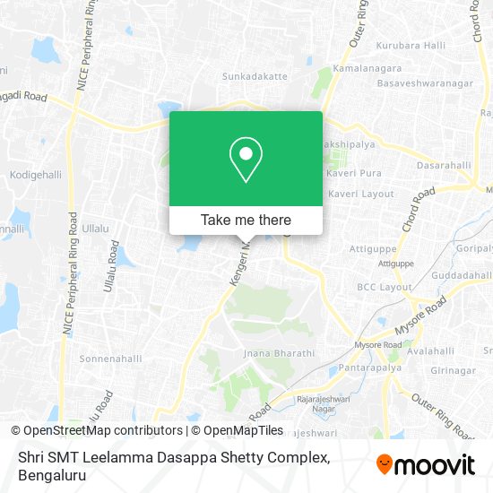 Shri SMT Leelamma Dasappa Shetty Complex map