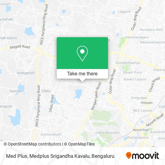 Med Plus, Medplus Srigandha Kavalu map
