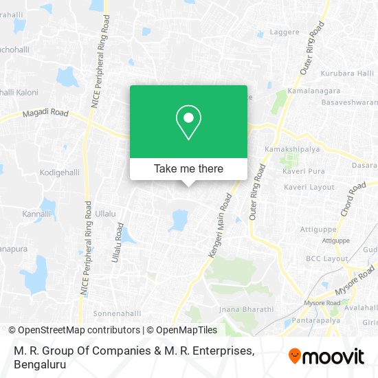 M. R. Group Of Companies & M. R. Enterprises map
